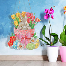Load image into Gallery viewer, Easter bunny egg -Diy craft pendant