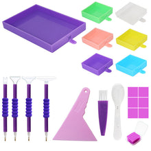 Load image into Gallery viewer, Diamond painting bead storage with cover organizer