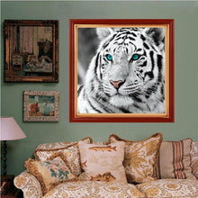 Load image into Gallery viewer, Tiger Head - Full Drill Round Drill - 30x30cm