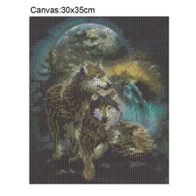 Load image into Gallery viewer, Wolf - Full Drill Round Drill - 30x35cm