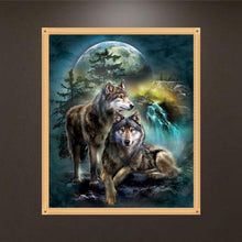 Load image into Gallery viewer, Wolf - Full Drill Round Drill - 30x35cm