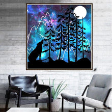 Load image into Gallery viewer, Timber Wolf - Full Drill Round Drill - 30x30cm