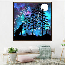 Load image into Gallery viewer, Timber Wolf - Full Drill Round Drill - 30x30cm