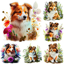 Load image into Gallery viewer, Dog-Full Round Diamond Painting-30x30cm