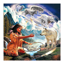 Load image into Gallery viewer, Beauty Wolf-Full Drill Diamond Painting