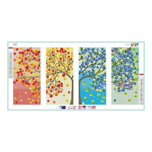 Load image into Gallery viewer, Colorful Tree 4 - pictures - Full Drill Round Drill - 80x40cm