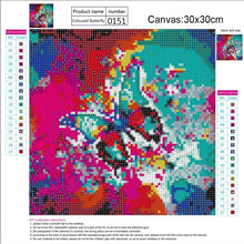 Load image into Gallery viewer, Butterfly - Full Drill Round Drill - 30x30cm