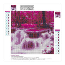 Load image into Gallery viewer, Waterfall - Full Drill Round Drill - 30x30cm