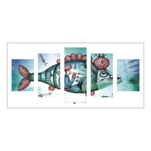 Load image into Gallery viewer, 5pcs/set Fish - Full Drill Round Drill Painting - 95x45cm