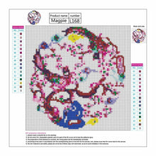 Load image into Gallery viewer, Magpine Plum - Full Drill Round Drill - 30x30cm
