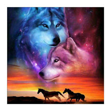 Load image into Gallery viewer, Wolf - Full Drill Round Drill - 30x30cm
