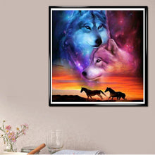 Load image into Gallery viewer, Wolf - Full Drill Round Drill - 30x30cm