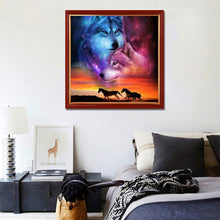 Load image into Gallery viewer, Wolf - Full Drill Round Drill - 30x30cm
