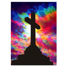 Load image into Gallery viewer, Cross - Full Drill Round Drill - 30x40cm