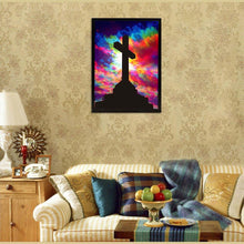 Load image into Gallery viewer, Cross - Full Drill Round Drill - 30x40cm