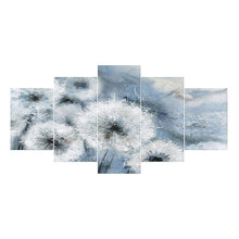 Load image into Gallery viewer, 5pcs/set Dandelion - Full Drill Round Drill Painting - 95x45cm