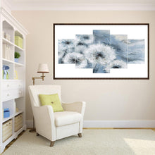 Load image into Gallery viewer, 5pcs/set Dandelion - Full Drill Round Drill Painting - 95x45cm
