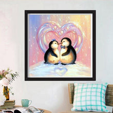 Load image into Gallery viewer, 2 Penguins  - Full Diamond Painting - 30x30cm