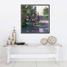 Load image into Gallery viewer, Village House - Full Drill Round Drill - 30x30cm