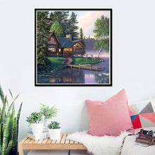 Load image into Gallery viewer, Village House - Full Drill Round Drill - 30x30cm