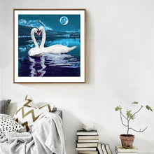 Load image into Gallery viewer, Swan Lake - Full Diamond Painting - 30x30cm