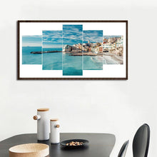 Load image into Gallery viewer, 5pcs/set Village - Full Drill Round Drill Painting - 95x45cm