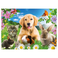 Load image into Gallery viewer, Cute Animals - Full Drill Round Drill - 30x25cm