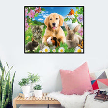 Load image into Gallery viewer, Cute Animals - Full Drill Round Drill - 30x25cm