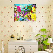 Load image into Gallery viewer, Birds Flowers - Full Diamond Painting - 30x25cm