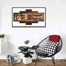 Load image into Gallery viewer, 5pcs/set Flower - Full Drill Round Drill Painting - 95x45cm