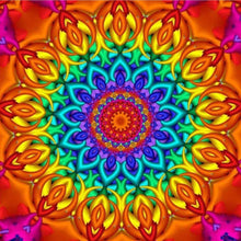 Load image into Gallery viewer, Retro Flower - Full Diamond Painting - 30x30cm