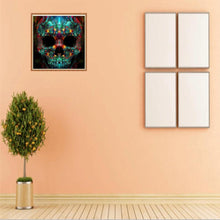 Load image into Gallery viewer, Novelty Skull  - Full Diamond Painting - 30x30cm