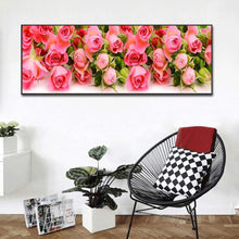 Load image into Gallery viewer, Flower - Full Drill Round Drill Painting - 80x30cm