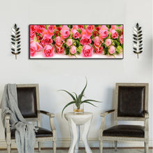 Load image into Gallery viewer, Flower - Full Drill Round Drill Painting - 80x30cm