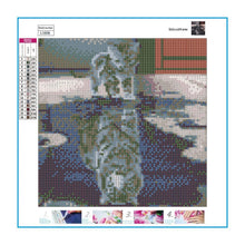 Load image into Gallery viewer, Reflection Cat  - Full Drill Round Drill - 40x40cm