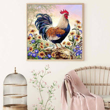 Load image into Gallery viewer, Standing Cock - Full Drill Round Drill - 30x30cm