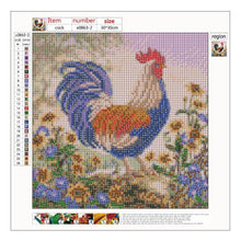 Load image into Gallery viewer, Standing Cock - Full Drill Round Drill - 30x30cm