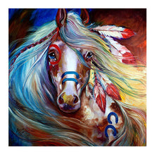 Load image into Gallery viewer, Tired Horse - Full Diamond Painting - 30x30cm