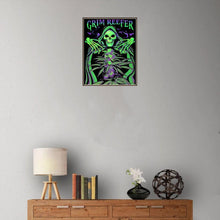 Load image into Gallery viewer, Scary Skull - Full Drill Round Drill - 25x30cm