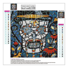 Load image into Gallery viewer, Geometry Skull - Full Drill Round Drill - 30x30cm