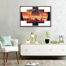 Load image into Gallery viewer, 5pcs/set Novelty - Full Drill Round Drill Painting - 95x45cm