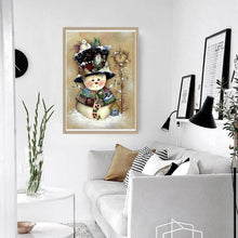 Load image into Gallery viewer, Xmas Snowman - Full Drill Round Drill - 30x40cm