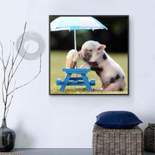 Load image into Gallery viewer, Pig - Full Diamond Painting - 30x30cm