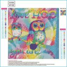 Load image into Gallery viewer, Colorful Bird - Full Diamond Painting - 30x30cm