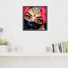 Load image into Gallery viewer, Masked Beauty - Full Diamond Painting - 30x30cm