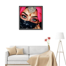 Load image into Gallery viewer, Masked Beauty - Full Diamond Painting - 30x30cm