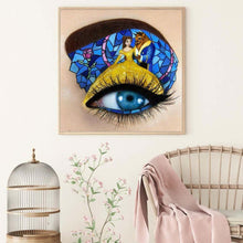 Load image into Gallery viewer, Beast Girl Eye - Full Diamond Painting - 30x30cm