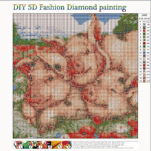 Load image into Gallery viewer, Pink Pig - Full Diamond Painting - 30x30cm