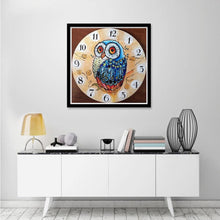 Load image into Gallery viewer, Animal Wall Clock - Full Diamond Painting - 30x30cm