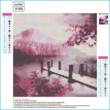 Load image into Gallery viewer, Scene Lake - Full Diamond Painting - 30x30cm